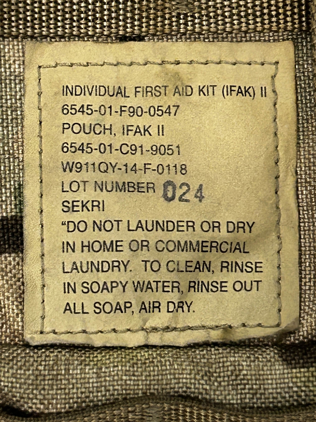 Individual First Aid Kit Pouch V2 (OCP/Multicam)