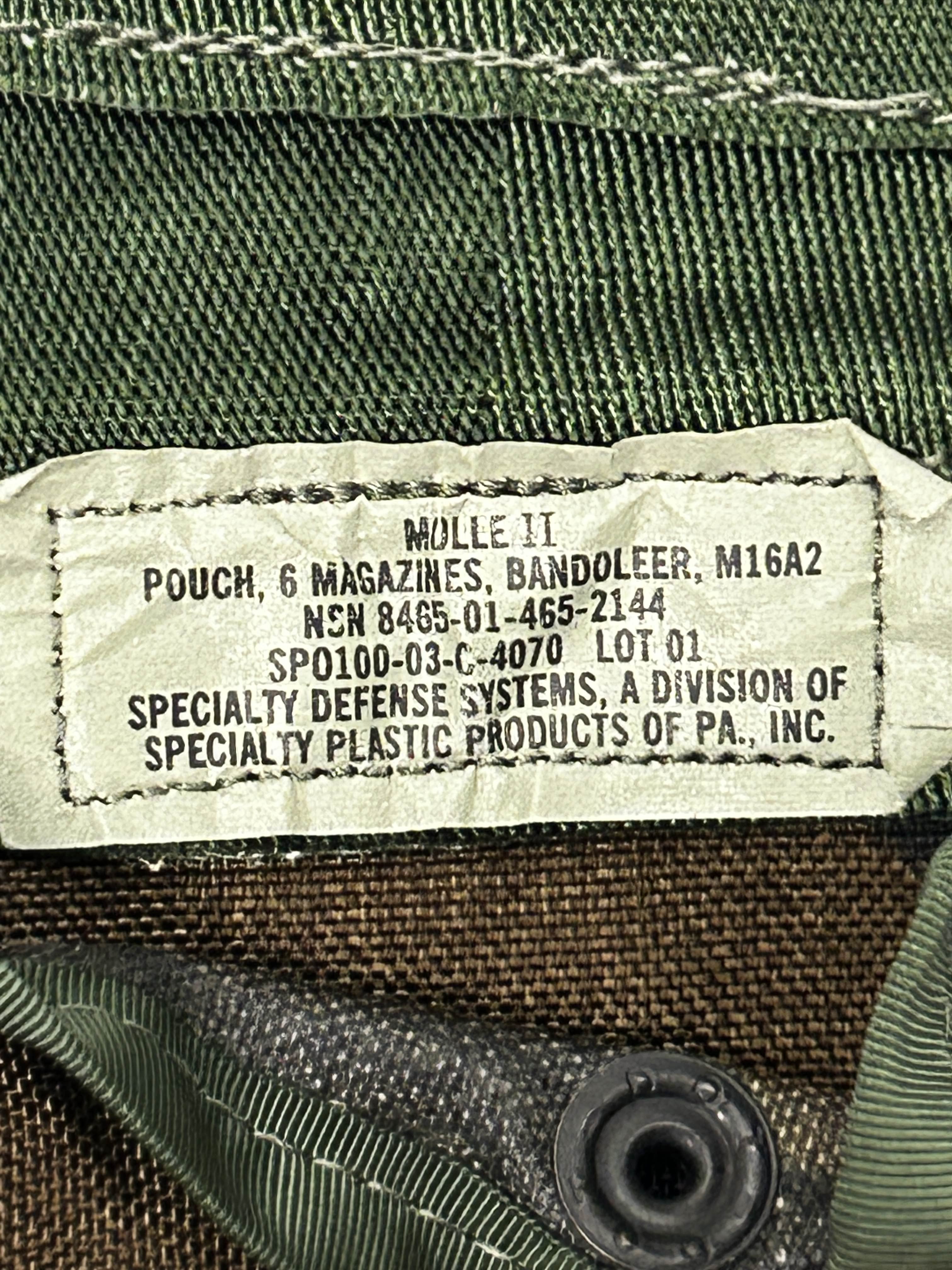 6 Magazine Bandoleer (M81 Woodland)