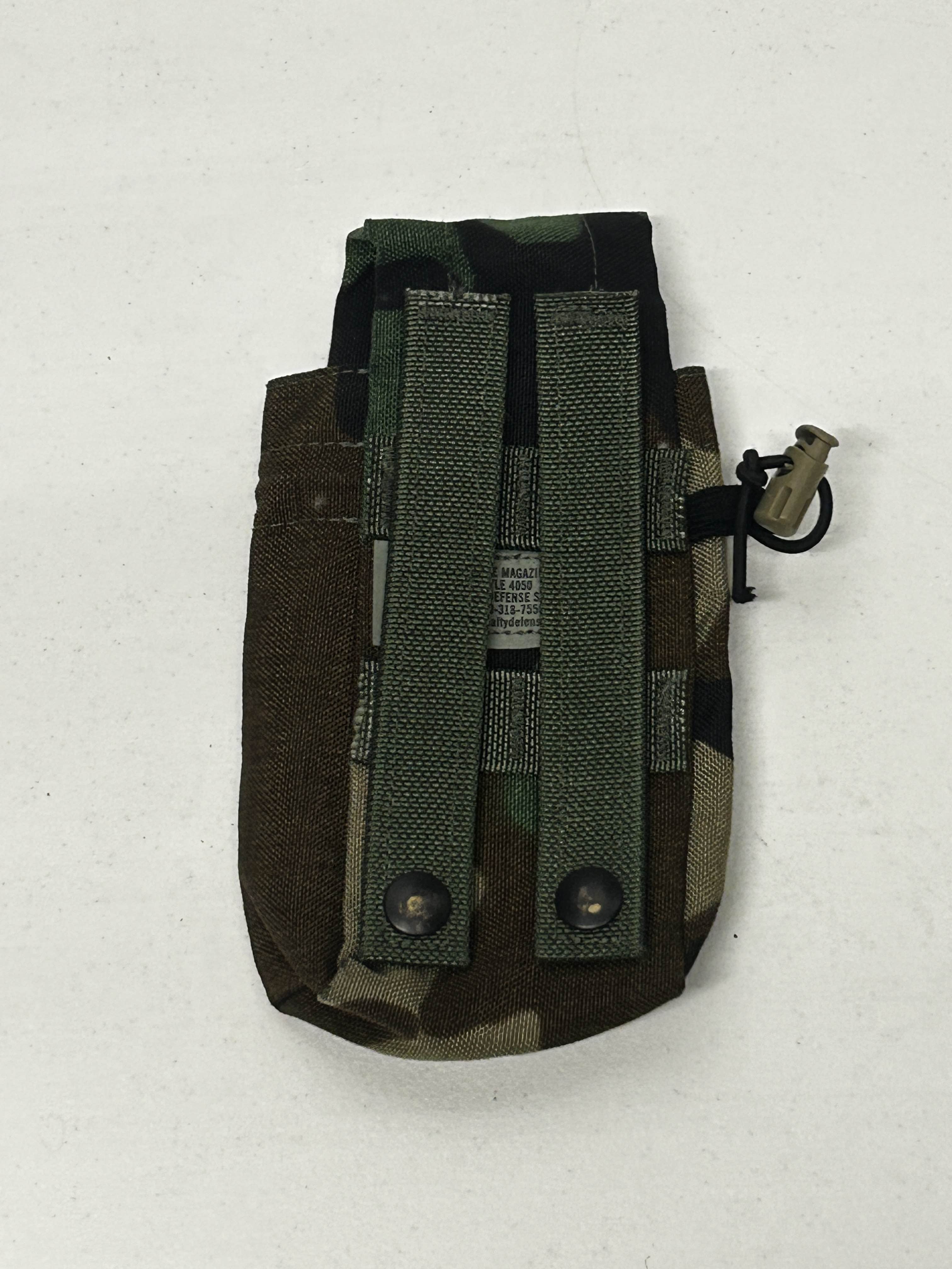 Specialty Defense Systems RACK Double Magazine Pouch (M81 Woodland)