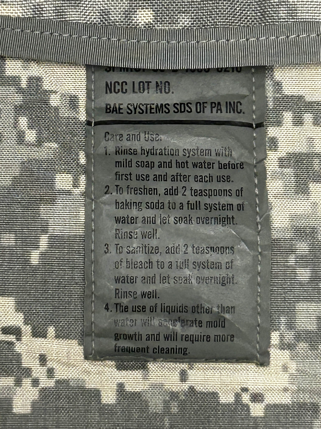 Hydration Carrier (UCP)